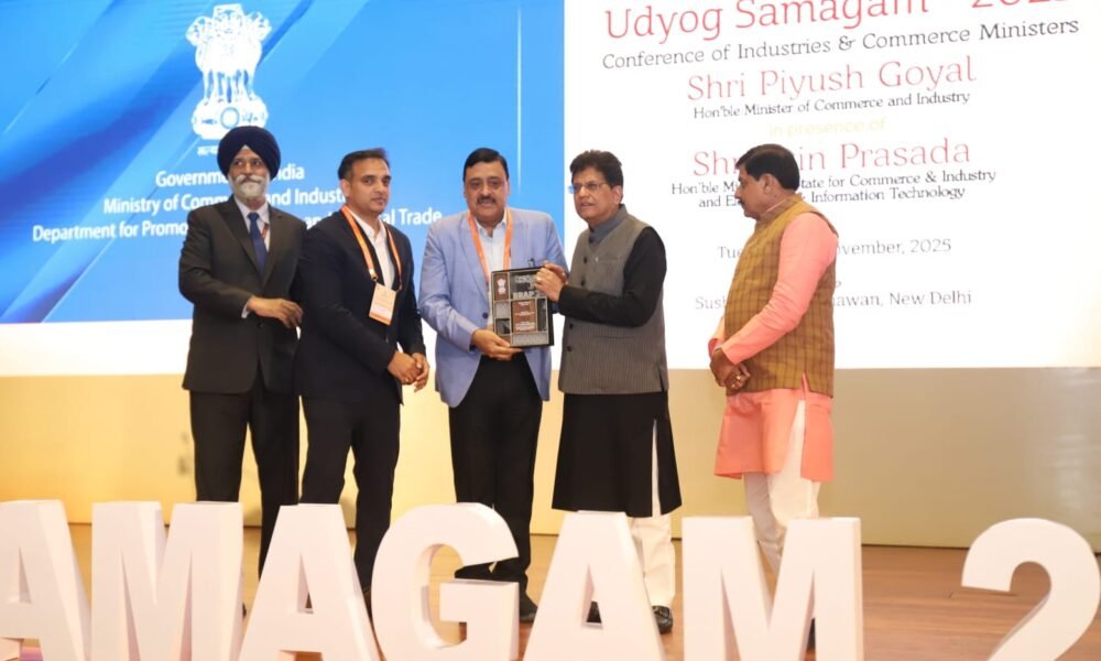 उत्तराखंड को राष्ट्रीय स्तर पर मिले व्यापार सुधार कार्ययोजना के तहत पांच प्रमुख सुधार श्रेणियों में टॉप अचीवर्स पुरस्कार